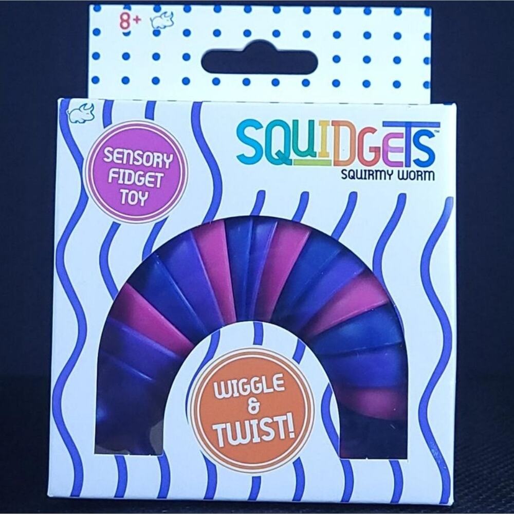 Squidgets Wiggle Worm/Slug Fidget Toy • NIB • Random Color • Sensory Fun - Picture 6 of 8